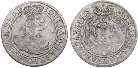 John II Casimir, 18 groschen 1663, Danzig R2