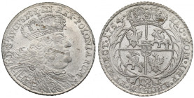 Germany, Saxony, Friedrich August II, 18 groschen 1755 efraim