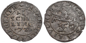 Duchy of Livonia, Schilling 1572, Dahlen R3