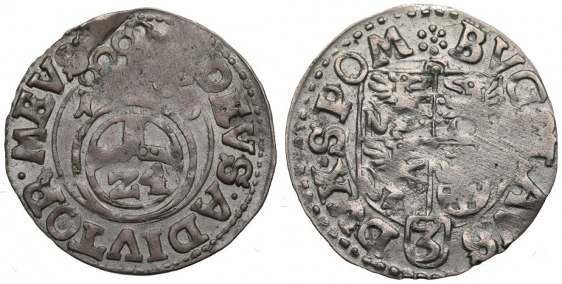 Pommern, Duchy of Stettin, Bugslaus XIV, 1,5 Groschen 1618, Rügenwalde Piękny, o...