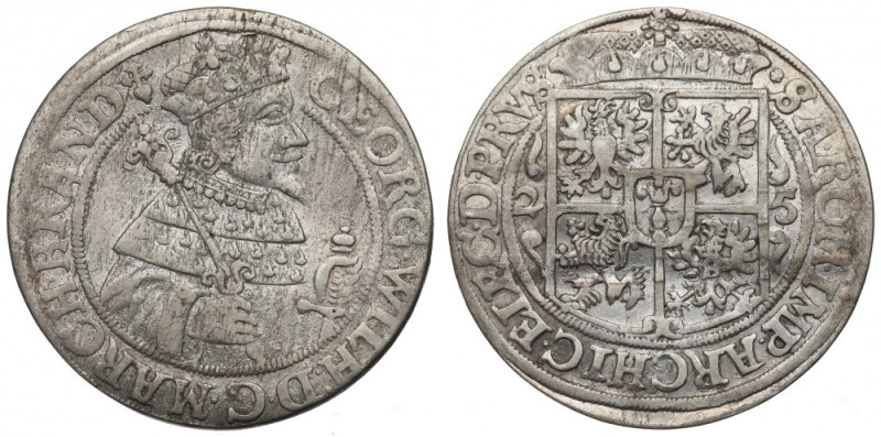 Germany, Preussen, Georg Wilhelm, 18 groschen 1625, Konigsberg Ładny egzemplarz....