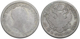 Poland under Russia, Alexander I, 2 zloty 1823