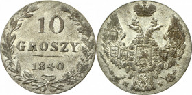 Poland under Russia, 10 groschen 1840