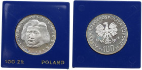 PRL, 100 złotych 1978 - Mickiewicz
