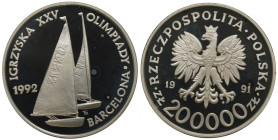 III RP, 200.000 złotych 1991 Igrzyska Barcelona