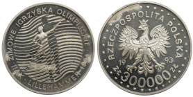 III RP, 300.000 złotych 1993 Lillehammer