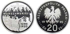 III RP, 20 złotych 1995 Bitwa Warszawska