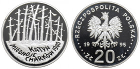 III RP, 20 złotych 1995 Katyń