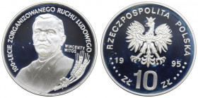 III RP, 10 złotych 1995 - Wincenty Witos