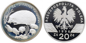 III RP, 20 złotych 1996 - Jeż