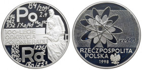 III RP, 20 złotych 1998 Polon i Rad