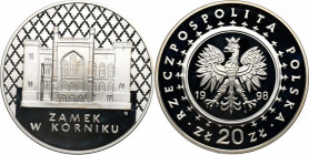 III RP, 20 złotych 1998 Zamek w Kórniku