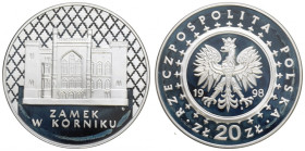 III RP, 20 złotych 1998 Zamek w Kórniku