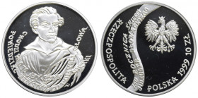 III RP, 10 złotych 1999 Juliusz Słowacki