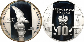 III RP, 10 złotych 2000 - Muzeum Polskie w Rapperswilu