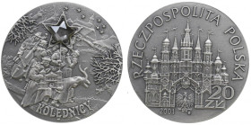 III RP, 20 złotych 2001 Kolędnicy