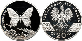 III RP, 20 złotych 2001 Paź królowej