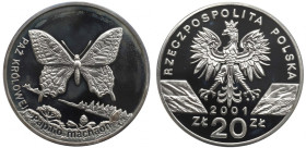 III RP, 20 złotych 2001 Paź królowej