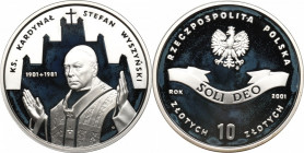 III RP, 10 złotych 2001 Wyszyński