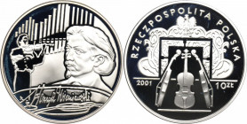 III RP, 10 złotych 2001 Wieniawski