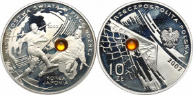 III RP, 10 złotych 2002 - Mundial Korea-Japonia