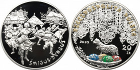 III RP, 20 złotych 2003 Śmigus-dyngus