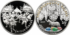 III RP, 20 złotych 2003 Śmigus-dyngus