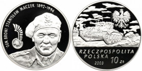 III RP, 10 złotych 2003 gen. Maczek