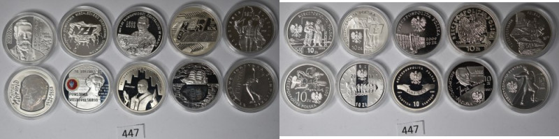 III RP, Zestaw 10 złotych 

Polen, Poland