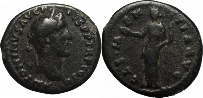 Roman Empire, Antoninus Pius, Denarius Ciekawy typologicznie egzemplarz denara l...