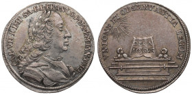 Austria, Karol VI, Żeton koronacyjny 1742