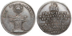 Austria, Franz II, Coronation jeton 1745