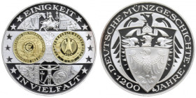 Niemcy, Medal 1200 lat mennictwa Niemieckiego