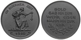 Niemcy, Medal 1916 w czasach żelaza