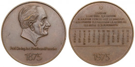 Germany, Medal 100 years of Ferdinand Porsche birth 1975