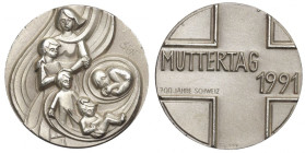Niemcy, Medal Dzień Matki 1991 - srebro