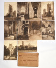 Wielka Brytania, Zestaw pocztówek Katedra Ely w dedykowanej kopertce, pocz. XX w.