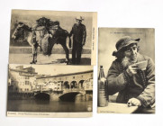 Włochy i Francja zestaw pocztówek, z początku XX w.