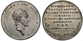 Stanislaus Augustus, Medal donation for Cracow 1787, Holzhausser - copy