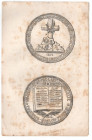 Polska, Medal upamiętniający Rusinów zamordowanych przez Carat, 1874 - broszura