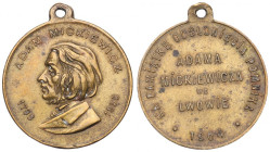 Polska, Medal Odsłonięcie pomnika Mickiewicza we Lwowie 1904 RR