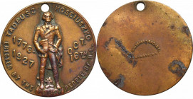 Polska/USA, Medal Kościuszko 1927