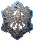 II RP, Odznaka Wojskowa Szkoła Inżynierii Klasa Łączności - Gontarczyk srebro