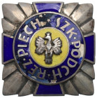 II RP, Odznaka Szkoła Podchorążych Rezerwy Piechoty - srebro Gontarczyk