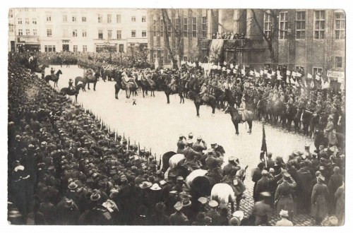 II RP, Przejęcie Pomorza przez Polskę - Toruń Fotografia wykonana w Toruniu podc...