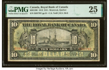 Canada Montreal, PQ- Royal Bank of Canada $10 2.1.1913 Ch.# 630-12-08 PMG Very Fine 25. 

HID09801242017

© 2022 Heritage Auctions | All Rights Reserv...