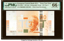 European Union Central Bank (EU) 00 Units ND Pick UNL Euro Test Note PMG Gem Uncirculated 66 EPQ. 

HID09801242017

© 2022 Heritage Auctions | All Rig...