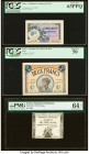 France, Greece, Sweden & Yugoslavia Group Lot of 9 Examples. France Comptoir Commercial, Paris 50 Centimes; 2 Francs 10.3.1920; 1.7.1922 Pick UNL Two ...