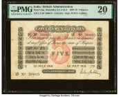 India Government of India 5 Rupees 22.7.1916 Pick A5g PMG Very Fine 20. 

HID09801242017

© 2022 Heritage Auctions | All Rights Reserved