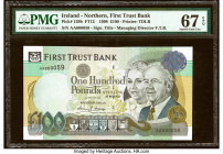 Low Serial Number 59 Ireland - Northern First Trust Bank 100 Pounds 1.1.1998 Pick 139b PMG Superb Gem Unc 67 EPQ. 

HID09801242017

© 2022 Heritage Au...